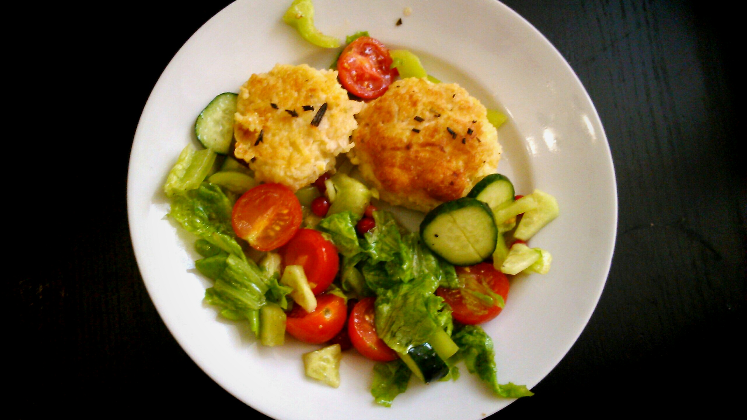 Куриные котлетки с кускусом